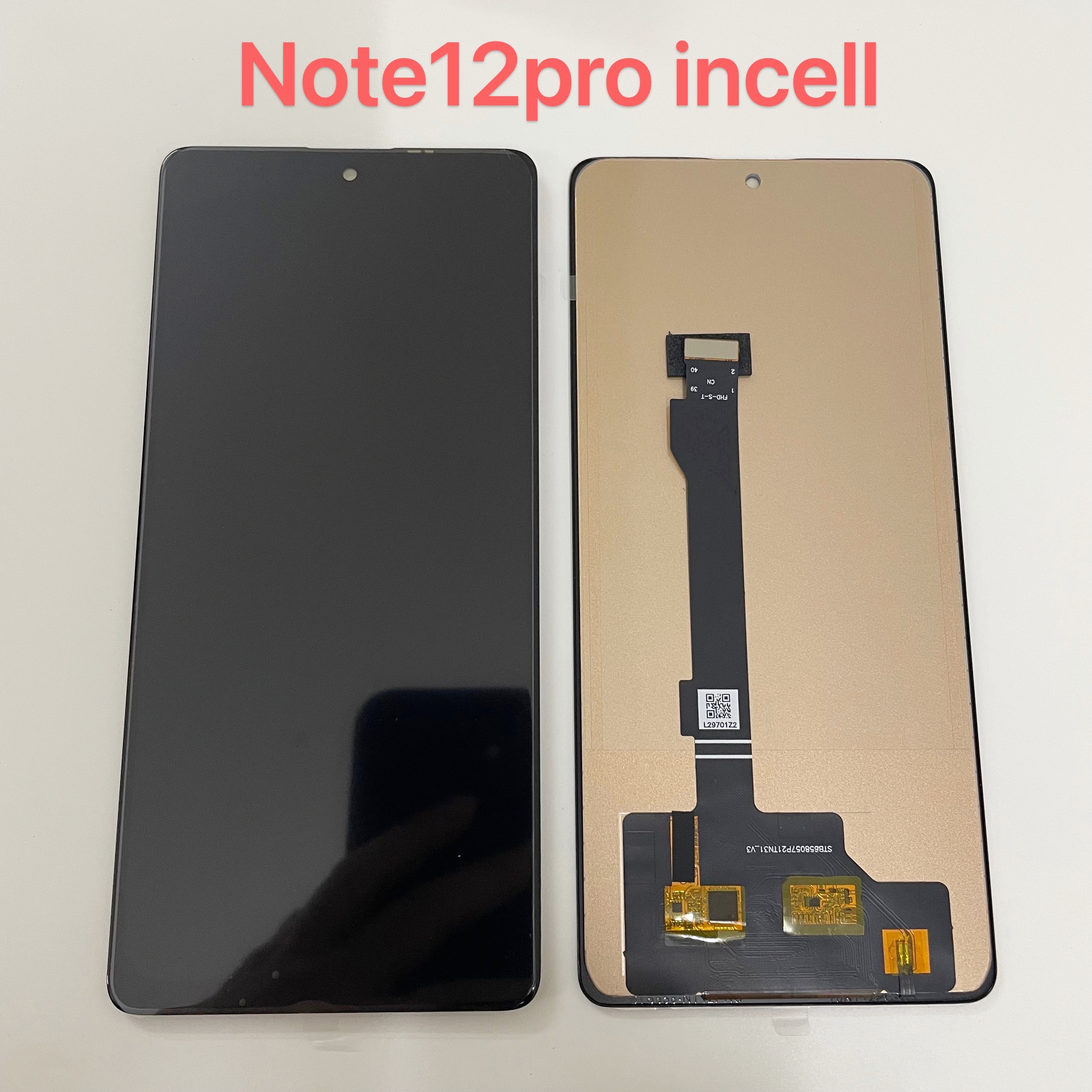 For Redmi Note12pro INCELL Lcd Screen display and Lcd Screen replacement