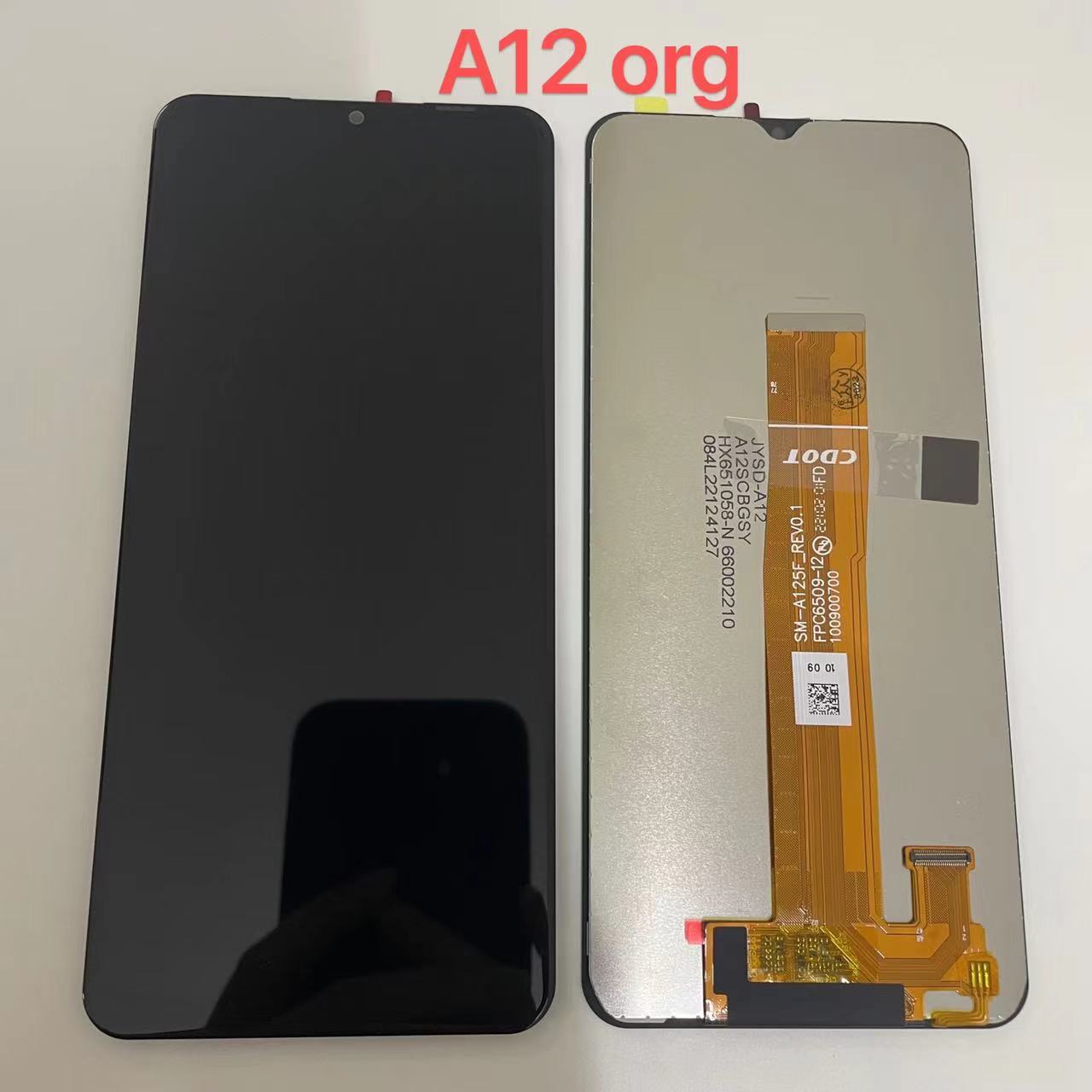For Samsung A12 NEW ORG Lcd Screen display and Lcd Screen replacement