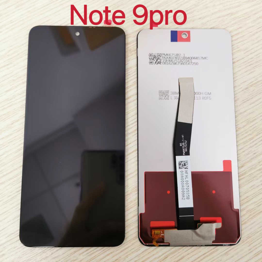 For Redmi Note9 Pro Lcd Screen display and Lcd Screen replacement