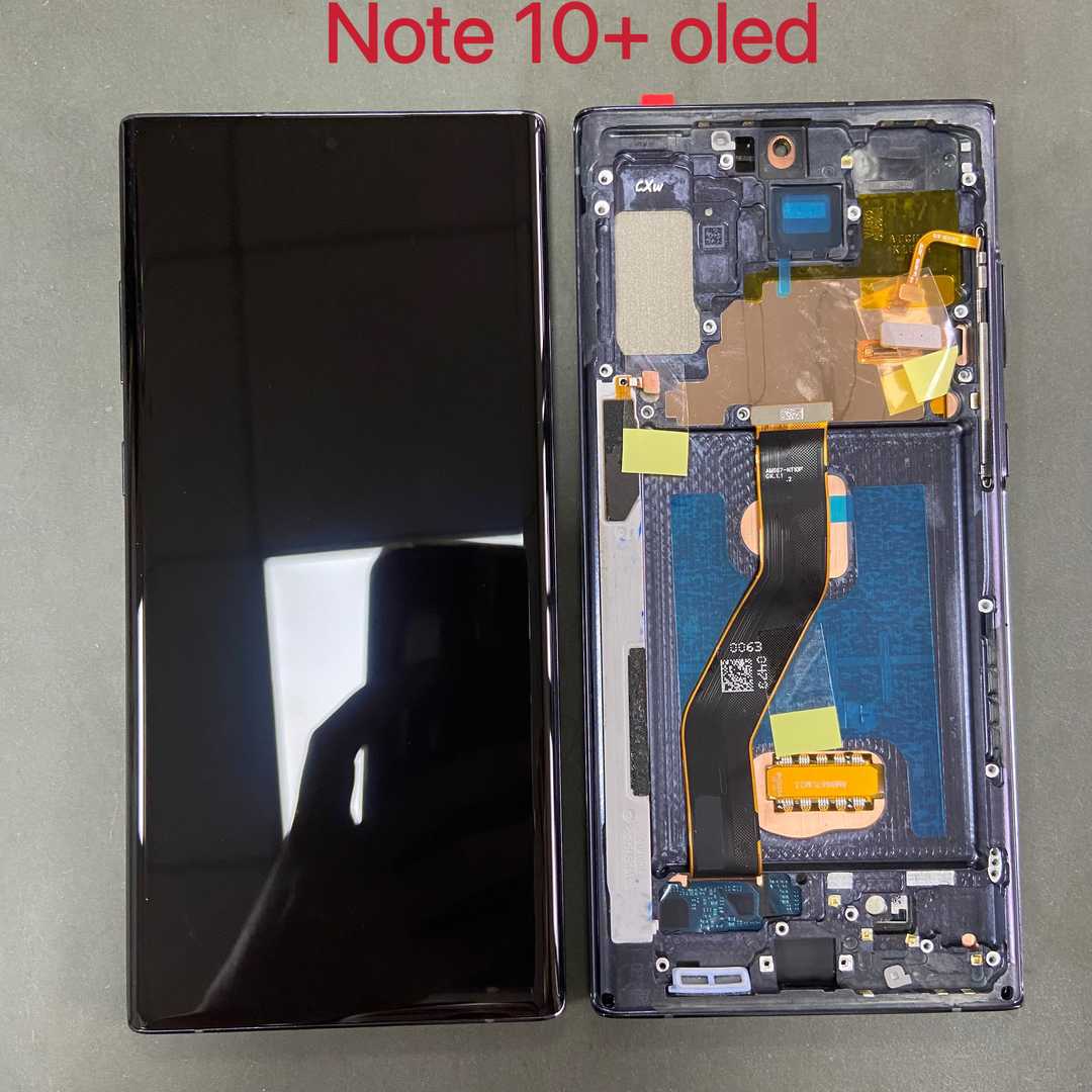 For Samsung note 10+ OLED WF Lcd Screen display and Lcd Screen replacement